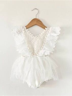 Reverie Threads HADLEY SCALLOPED ROMPER